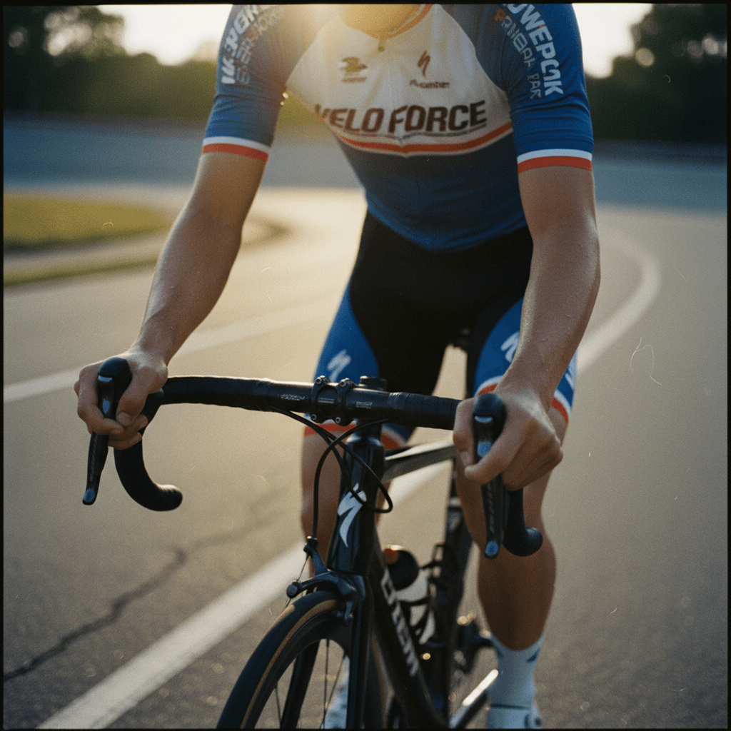 Detail-Aufnahme des professionellen Enduro-Motorrads